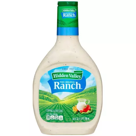 Hidden Valley Original Ranch Salad Dressing & Topping - Gluten Free - 24fl Oz : Target