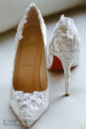 white louboutin bridal heels - Google Search