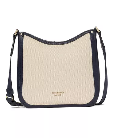 kate spade new york Roulette Canvas Medium Messenger Bag & Reviews - Handbags & Accessories - Macy's