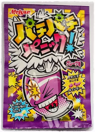 Meisan Pachi Pachi Panic Popping Candy - Grape　Meiji | Soya Athens-Glyfada