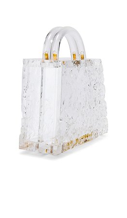 Amber Sceats Mini Top Handle Bag in Clear | REVOLVE