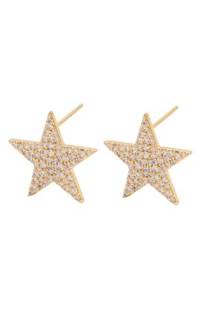 Gold star earrings | Nordstrom
