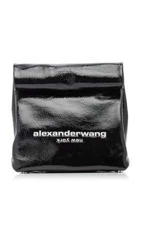 Lunch Bag Patent Leather Clutch By Alexander Wang | Moda Operandi