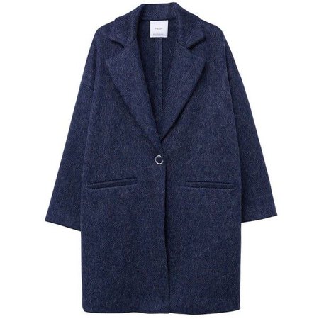MANGO Mohair wool-blend coat (2 145 UAH)