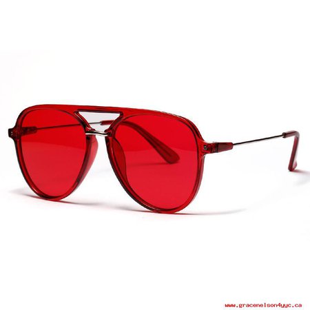 OVZA 2018 Big Sunglasses Women Classic Pilot Sunglasses Mens Fashion Red Glasses Transparent Frames S7000 411677948_8.jpg (800×800)