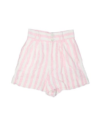 Zara TRF Striped Pink Shorts Size XS - 66% off | thredUP