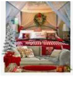 Christmas and bedroom