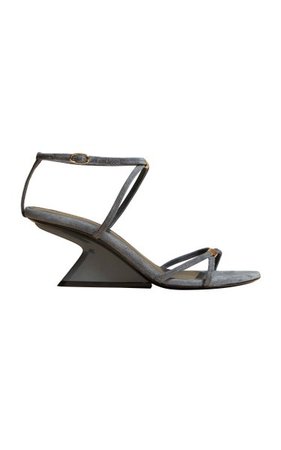 Seneca Calfskin Leather Sandal By Khaite | Moda Operandi