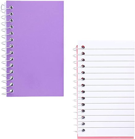 Amazon.com : Mini Spiral Notebooks, Pastel Colors (3 x 5 Inches, 12-Pack) : Office Products