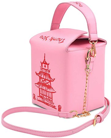 Amazon.com: Fashion Crossbody Bag, Ustyle Chinese Takeout Box Style Clutch Bag for Girl (pink2): Shoes