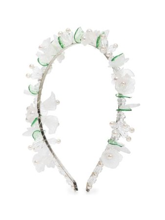Shrimps Henrietta Floral Headband - Farfetch
