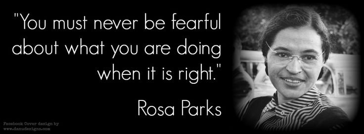 rosa Park quote