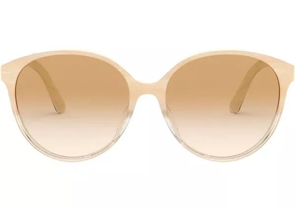 Oliver Peoples Brooktree Oval Acetate Sunglasses Beige | Google Shopping