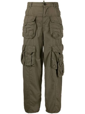 Dsquared2 mid-rise Cargo Trousers