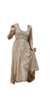 1910s tea gown