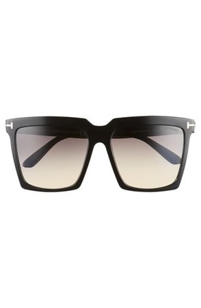 Tom Ford Sabrina 58mm Square Sunglasses | Nordstrom
