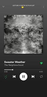 sweater weather song - Google Search