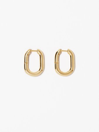 Gold Hoop Earrings - Rox Small | Ana Luisa Jewelry