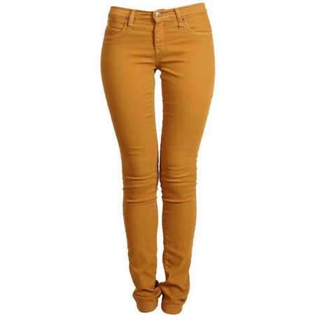 mustard skinny jeans
