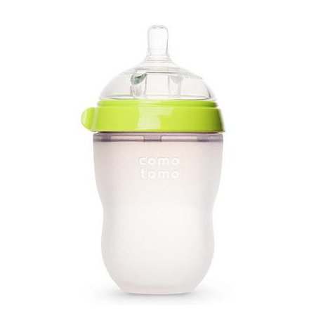 Comotomo Natural Feel Baby Bottle - Green 8 Oz – Pacifier