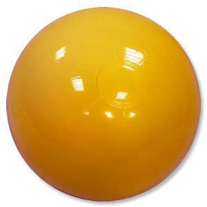 Amazon.com: Beachballs - 16'' Solid Yellow Beach Balls: Sports & Outdoors