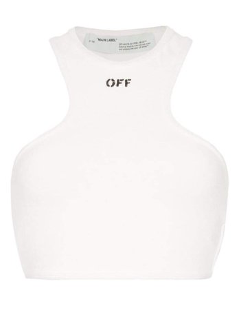 off-white top