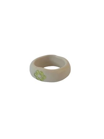 [nff엔프프]green grape beads ring