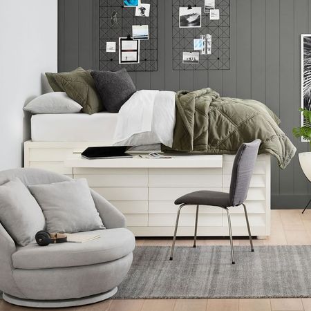 west elm x pbt Pippa Captain's Bed | Pottery Barn Teen