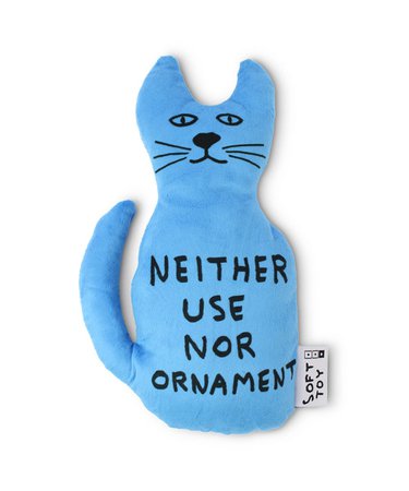 Ornament Cat Toy x David Shrigley