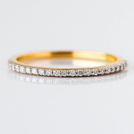 local eclectic | Diamond Pave Eternity Band