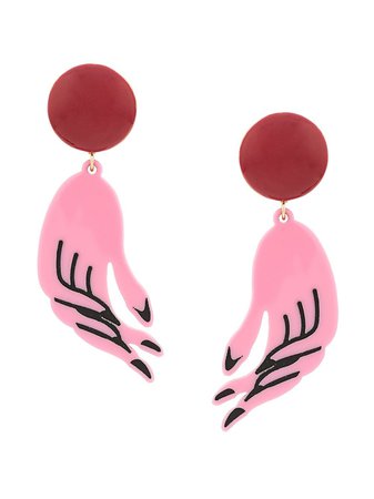 Marni hand earrings $490 - Buy Online AW19 - Quick Shipping, Price