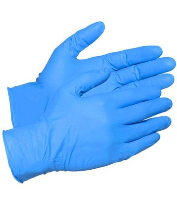 (10 Boxes/1000 Gloves) SemperShield Heavy Duty 6mil Blue Nitrile - saraglove.com