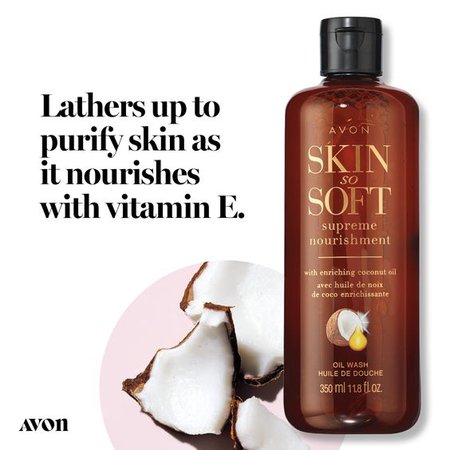 Skin So Soft Supreme Nourishment Enriching Coconut Oil Wash