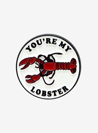 Friends My Lobster Enamel Pin