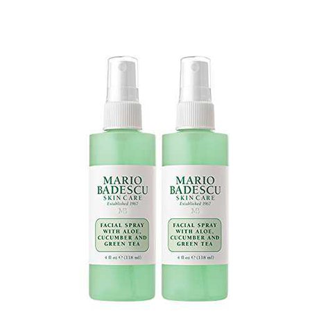 Amazon.com: Mario Badescu Skin Care Facial Spray with Aloe,Cucumber And Green Tea, 4 Fl Oz: Luxury Beauty
