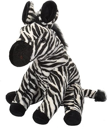 Amazon.com: Wild Republic Zebra Plush, Stuffed Animal, Plush Toy, Gifts for Kids, Cuddlekins 12 Inches: Toys & Games