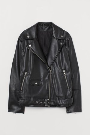 Biker jacket - Black - Ladies | H&M
