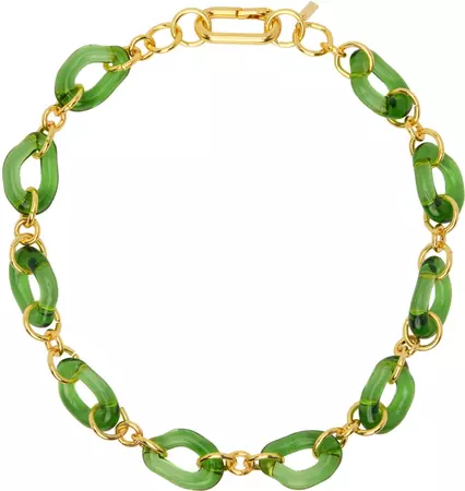 eliou-ssense-exclusive-gold-and-green-conor-necklace.jpg (848×896)
