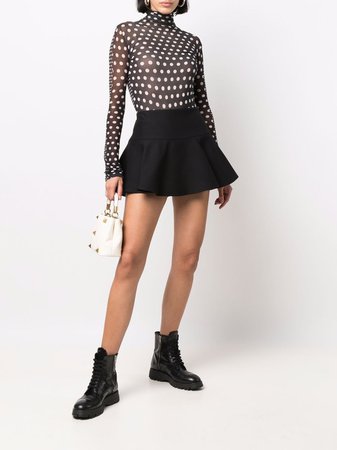 Valentino flared-effect Mini Skirt - Farfetch