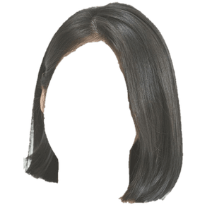 SHORT BLACK HAIR PNG