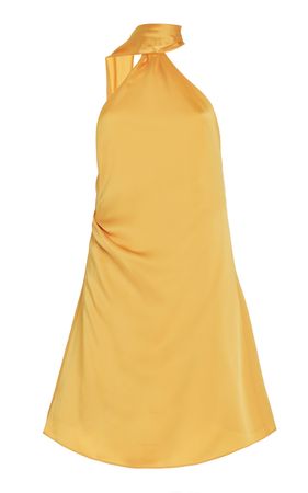 Jade Draped Mini Dress By Simkhai | Moda Operandi