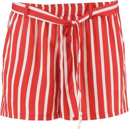 striped shorts