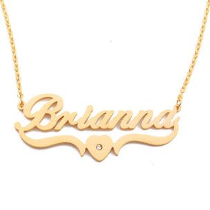 name necklace Brianna - Google Search
