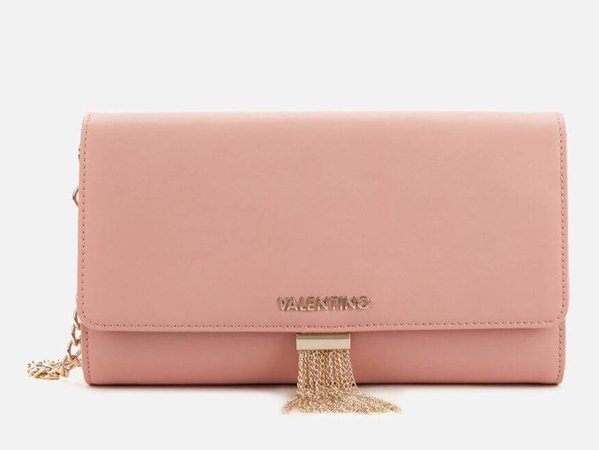 pink valentino clutch bag