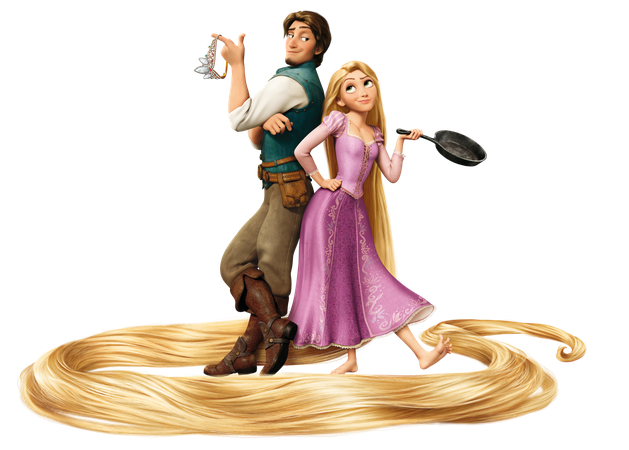 Rapunzel & Eugene Fitzherbert