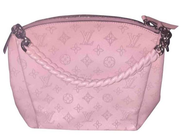 Louis Vuitton Babylone leather handbag pink