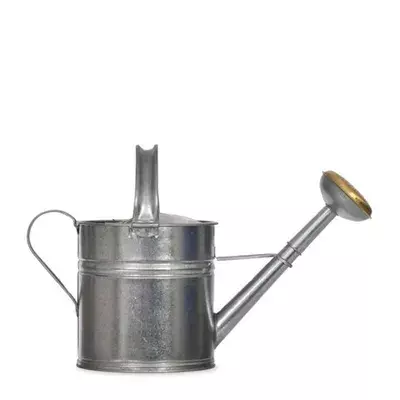 White Outdoor Watering Can Small