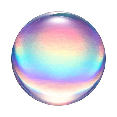3d holographic circle gradient oval glass png aesthetic