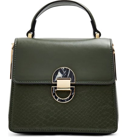Topshop Mini Celia Faux Leather Crossbody Bag | Nordstrom