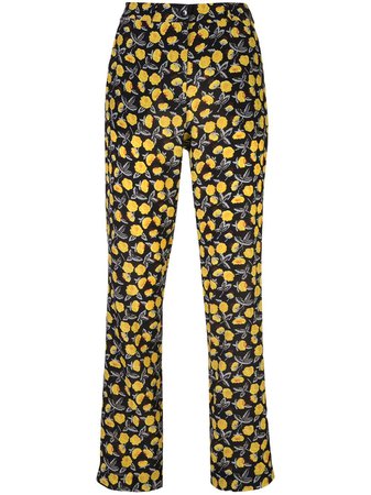 Etro printed flared trousers $700 - Buy AW19 Online - Fast Global Delivery, Price